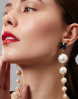 Celine- Pearl Drop Earring