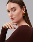 Tiffany- Gold Statement Earrings