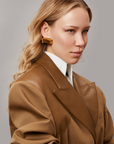 Naomi – Gold Pin Earrings