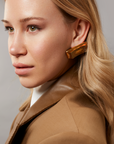 Naomi – Gold Pin Earrings
