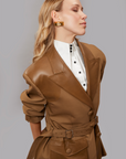 Naomi – Gold Pin Earrings